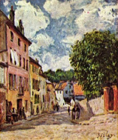 Alfred Sisley Strabe in Moret-Sur Loing